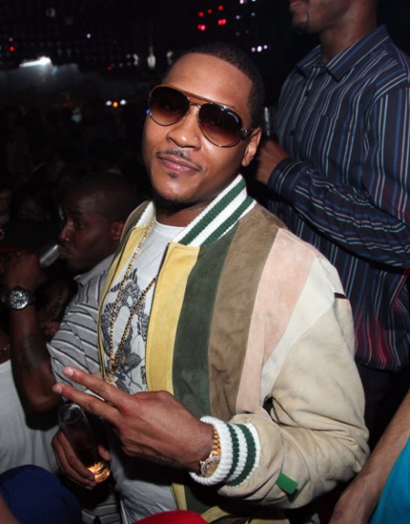 carmelo anthony pictures. Carmelo Anthony had a birthday soiree Thursday night in New York at Greenhouse. Lala wasn#39;t in attendance (I believe she was in L.A. shooting the cover for