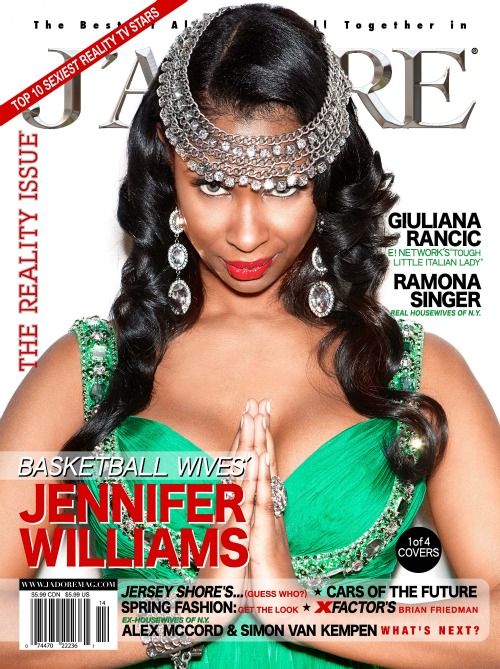 Basketball Wives Miami star Jennifer Williams graces the cover