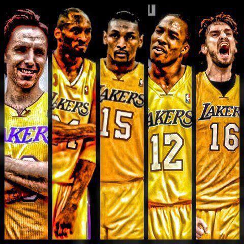 lakers starting 5