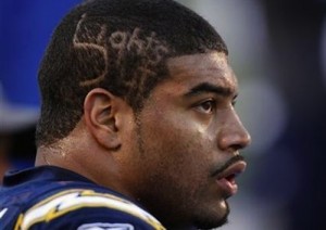 So of course he feels some type of way that Nike has developed a series of <b>...</b> - Shawne-Merriman-Lights-out-300x212