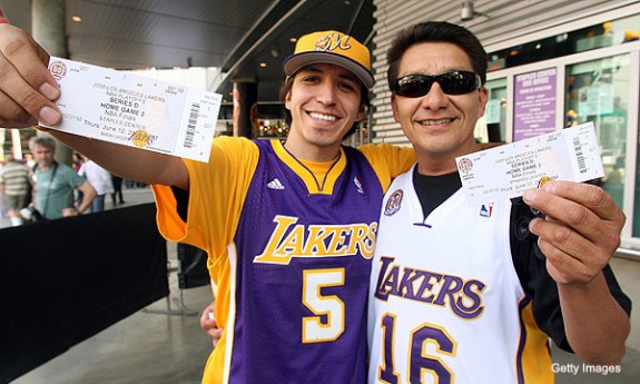 Most Expensive NBA Game Ticket for 2010-2011 Season