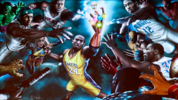 NBA Superheros Presented By ESPN & Marvel Comics