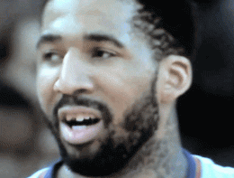 NY Knick Wilson Chandler Takes One To The Mouth From Ex Teammate