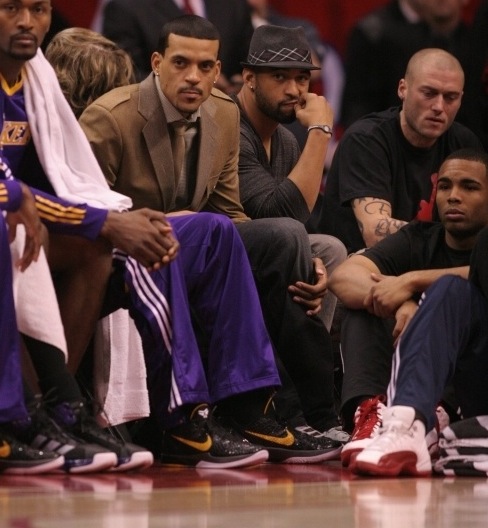 The Assist: Matt Kemp Courtside For Lakers vs. Clippers