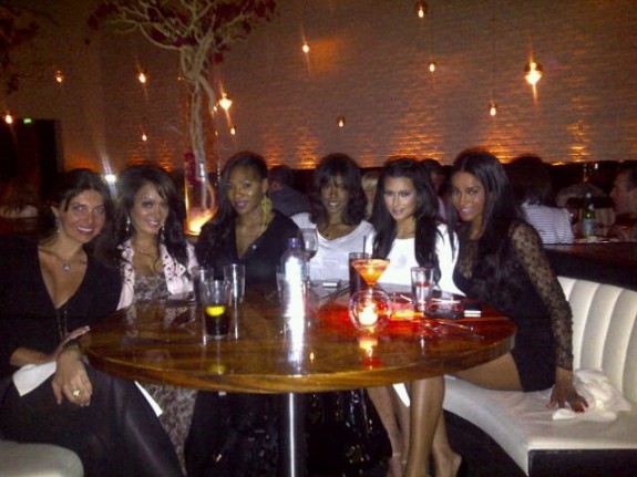 The Assist: Serena Williams, Kim Kardashian And Lala Have Girl’s Night Out [Photo]