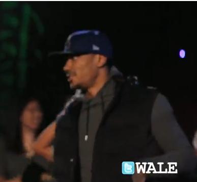 MVP Derrick Rose Jumps On Stage With Rapper Wale In Chicago [Video]