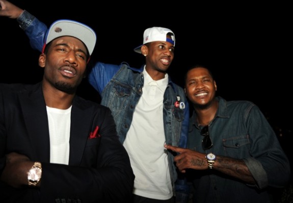 Spotted Out & About In NYC: Carmelo Anthony, Amar’e Stoudemire & More [Photos]