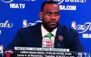 LeBron James Responds To Reporter Asking If He Shrinks In The 4th Quarter [Video]
