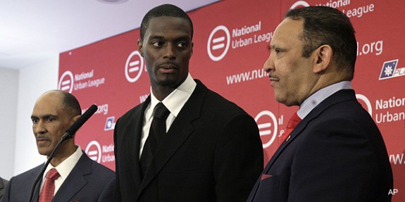 Plaxico Burress Partners With The Urban League For Anti Gun Violence Campaign