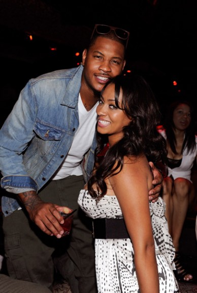 Carmelo & Lala Anthony Celebrate Her 32nd Birthday At Tao In Vegas [Photos]