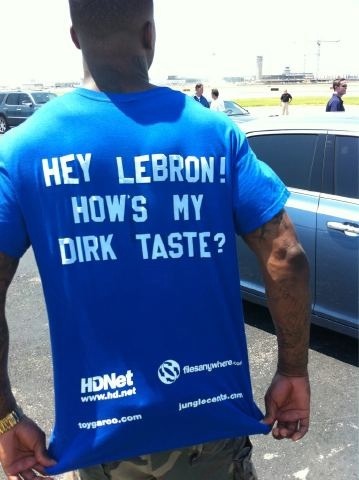 Deshawn Stevenson To LeBron James “Tell Me How My Dirk Tastes”