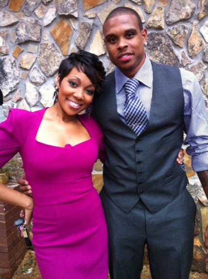 The Assist: Shannon Brown & Wife Monica Attend Reality Star Toya Carter’s Wedding [Photo]