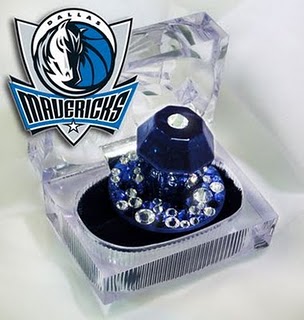 Dallas Mavericks To Receive Swarovski Crystal Championship Ring Pops