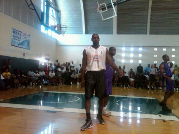 LeBron James Shows Out At The Drew League [Video]