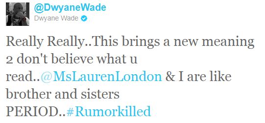Dwyane Wade Clears The Air On His Relationship With Actress Lauren London