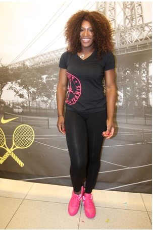 Serena Williams Invades Niketown NYC For U.S. Open Pre-Pep Rally [Video]