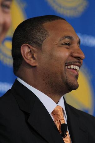 Golden State Warriors Coach Mark Jackson Shows Off His Daughter’s Custom Warriors Boots [Photo]