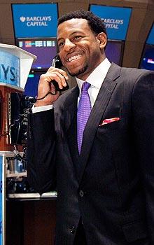 Life During The Lockout: Andre Iguodala Interns In The Financial Sector