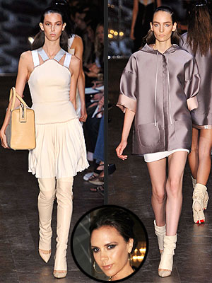 Victoria Beckham Debuts Spring 2012 Line During Fashion Week [Photos]