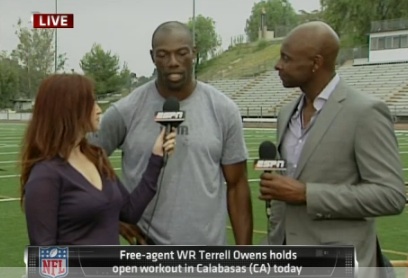 No NFL Scouts Show Up To Terrell Owens Private Workout [Video]