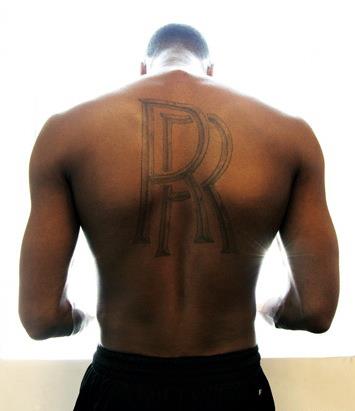 I Love Boys With Tattoos: Rajon Rondo’s Back Tatt [Photo]