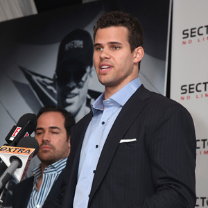 Kris Humphries Talks Divorce During Sector Watch Press Conference