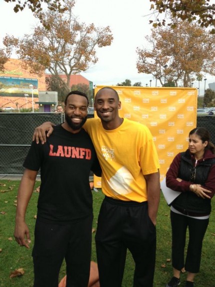 Kobe Bryant & Baron Davis Attend 5th Annual HomeWalk L.A.