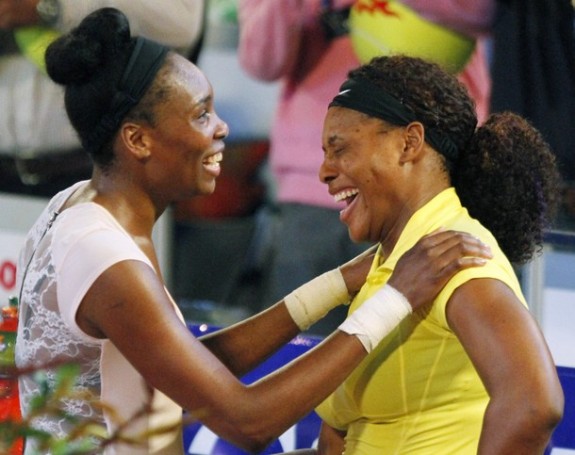 Venus And Serena Williams Play An Exhibition Match In Colombia [Photo]