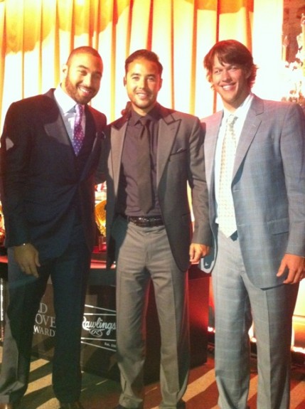 The Assist: Dodgers Matt Kemp, Clayton Kershaw And Andre Ethier Receive Their Gold Gloves [Photo]