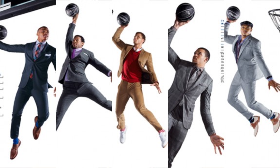 Blake Griffin, Russell Westbrook, JaVale McGee, Shannon Brown & Andre Iguodala Featured In GQ [Photos]