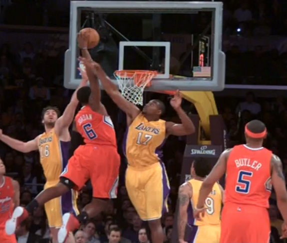 NBA Pre-Season Action: Lakers vs. Clippers; DeAndre Jordan Dunks On Pau & Andrew, Lob City & More [Video]