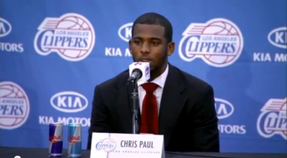 Chris Paul Officially Introduced As A Clipper [Video]
