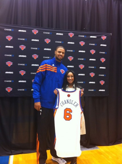The Assist: Tyson Chandler Officially On Board With The Knicks [Photos]