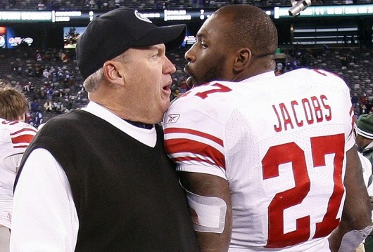 Giants RB Brandon Jacobs Tells Jets Coach Rex Ryan “Time To Shut Up Fat Boy”