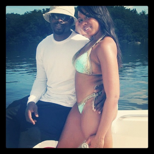 Photos From Michael Vick and Fiance’ Kijafa’s Vacation In Puerto Rico