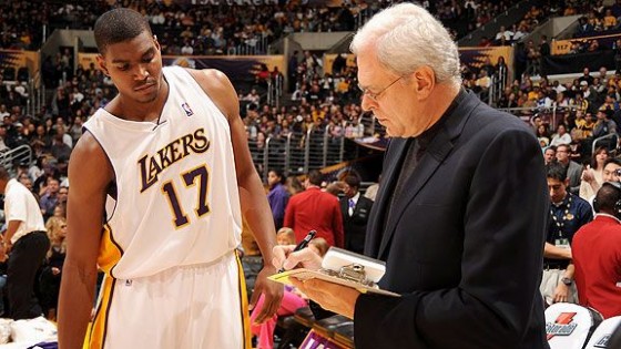 Phil Jackson suggests a zen approach to Andrew Bynum