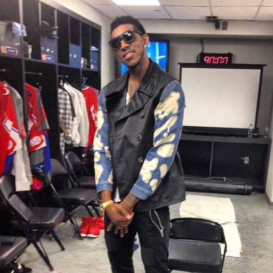 The Assist: Clippers Nick Young likes leather vests and skinny pants [photos]