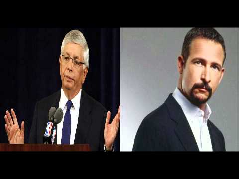 David Stern reacts to Jim Rome’s question asking if Rome “still beats his wife”