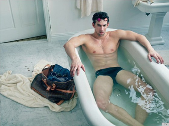 The Assist: Michael Phelps for Louis Vuitton [photo]