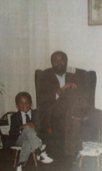 The Assist: young Kobe Bryant with his father, Joe “Jellybean” Bryant [photo]