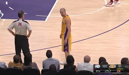 Lakers Steve Blake fined $25K for directing inappropriate language to a fan