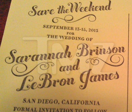 lebron-james-savannah-brinson-save-the-date-wedding