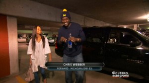 Chris-Webber-wife-erica-NCAA