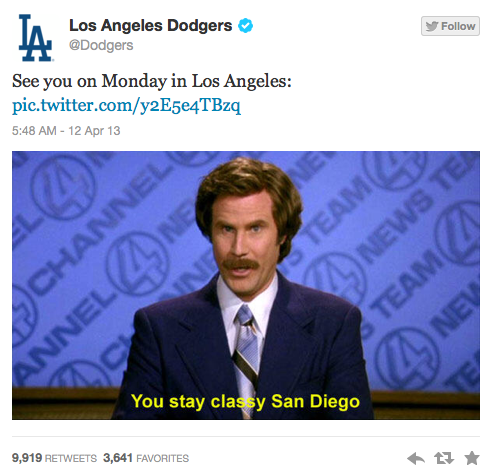 Dodgers-Tweet