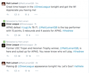 Matt-Leinart-tweets-about-Drew league