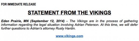 vikings-statement-on-Adrian=Peterson