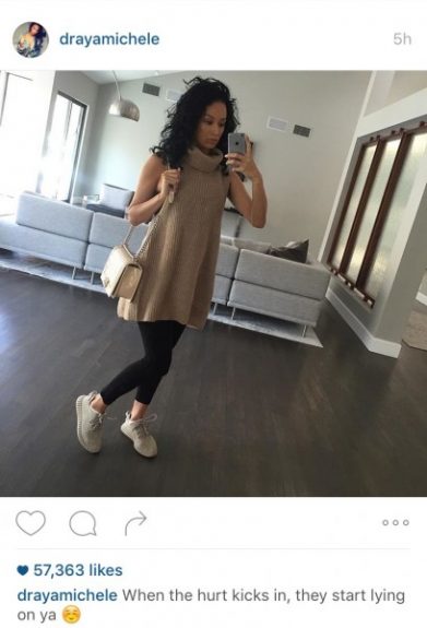 Draya-Instagram-post-pregnancy-