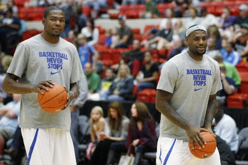 Top 10 Plays From The US Fleet Charity Basketball Game Featuring Russell Westbrook, Kevin Durant, LeBron James & More