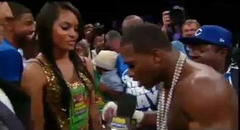 Boxer Adrien Broner fakes proposal to girlfriend live on HBO [video]