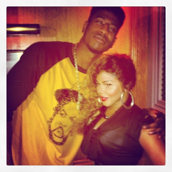 The Assist: Knicks Iman Shumpert flicks it up with Lil Kim [photo]